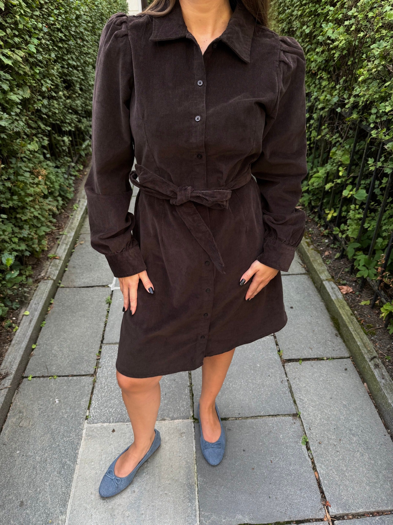 SLFRUNA Short Dress - Chocolate Torte